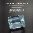 Santamaria Aquamarin 45cm Halskette in 750 Gold - 65 ct. image number 3