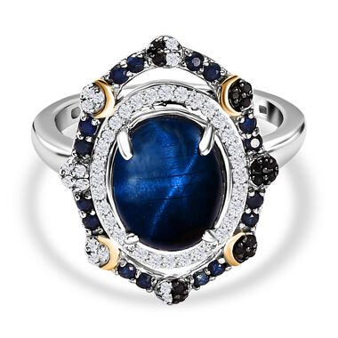 GP Celestial Dream Kollektion- Blauer Sternsaphir und Multi-Edelstein-Ring - 6,74 ct.