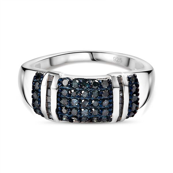 Blauer Diamant-Ring - 0,50 ct. image number 0