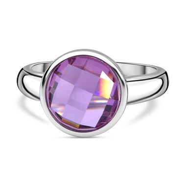 LUSTRO STELLA Rosa Zirkonia Ring - 5 ct.