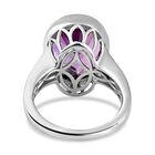 Afrikanischer Amethyst und Zirkon-Ring -9,07 ct. image number 5