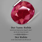 Afrikanischer Rubin und Diamant-Ring - 4,20 ct. image number 3