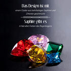 GP Trionfo Collection - Multi-Saphir und Zirkon-Ring - 5,76 ct. image number 3