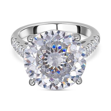 Moissanit Ring - 11,2 ct.