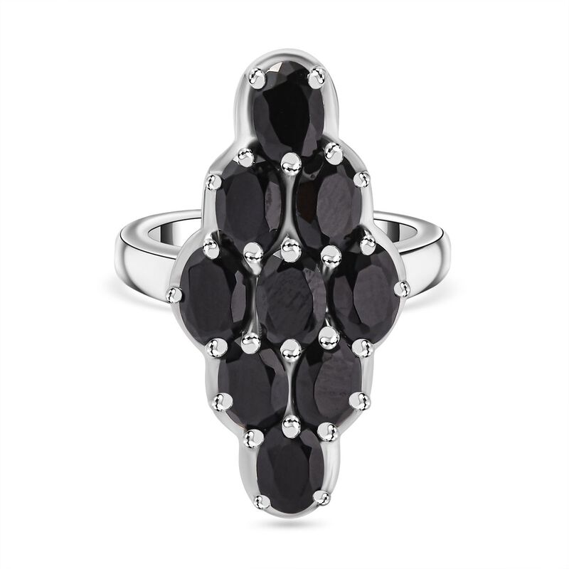 Schwarzer Spinell-Ring - 5,09 ct. image number 0