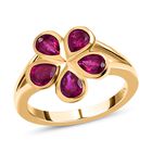 Afrikanischer Rubin floraler Ring - 1,99 ct. image number 3