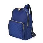 Nylon-Rucksack mit Smartem Ordnungssystem, wasserabweisendem Nylon, verstellbaren Schultergurten, Größe: 24x10x33cm, Blau image number 0