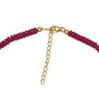 AAA afrikanische Rubin-Halskette, 45 cm - 141 ct. image number 5