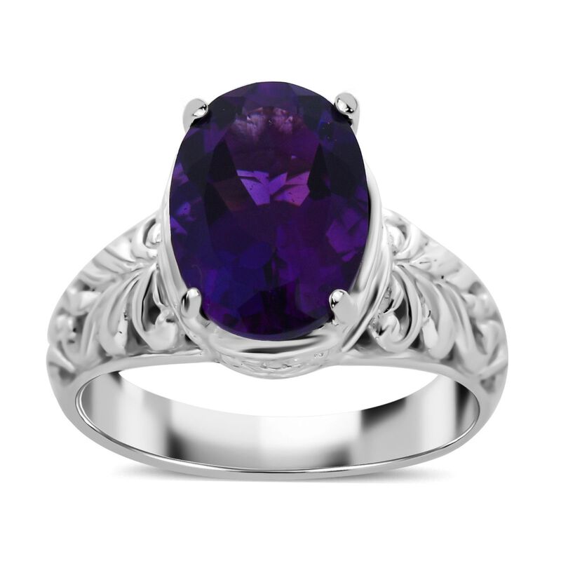 Royal Bali Kollektion - Afrikanischer Amethyst-Ring - 5,29 ct. image number 0