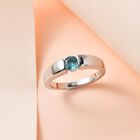 Kambodschanischer blauer Zirkon-Ring - 0,73 ct. image number 1