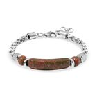 Unakite Armband, 18 cm - 25 ct. image number 0