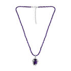 AA Afrikanischer Amethyst-Anhänger mit 45cm Kette - 62 ct. image number 3