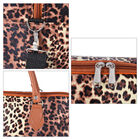 Reisetasche mit Leopardenmuster, Größe 43x20x38 cm, Braun image number 5