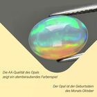 AA äthiopischer Opal-Anhänger, 925 Silber rhodiniert - 1,44 ct. image number 3