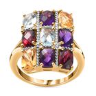 GP Royal Art Deco Kollektion - AA Edelstein Ring, ca. 5,12 ct. image number 3