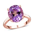 AA Rose De France Amethyst Ring, 925 Silber rosévergoldet (Größe 18.00) ca. 4.82 ct image number 3