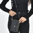 Crossbody Bag mit RFID Schutz, schwarz image number 2