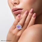 Rose De France Amethyst und Zirkon-Ring - 5,93 ct. image number 1