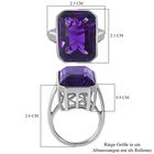 Afrikanischer Amethyst-Ring - 15,76 ct. image number 4