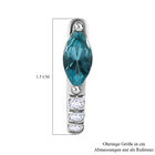 Paraiba Apatit und Zirkon Ohrringe - 0,96 ct. image number 5