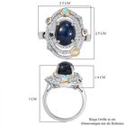 GP Celestial Dream Kollektion - AA Diffundierter Stern blauer Saphir, äthiopischer Welo Opal, Zirkon gelber und blauer Saphir-Ring  - 7,11 ct. image number 4