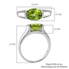 AA Peridot Ring - 2 ct. image number 4