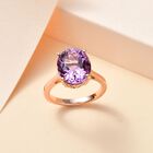 AA Rose De France Amethyst Ring 925 Silber rosévergoldet (Größe 16.00) ca. 4,82 ct image number 1