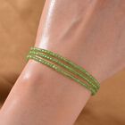 AA Natürliches Peridot 15+10 cm Armband - 24 ct. image number 1