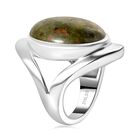 Unakite Ring - 18,01 ct. image number 4