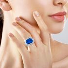 Blauer Kristall-Ring image number 2