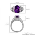 AAA Marokkanischer Amethyst und Zirkon-Ring - 4,99 ct. image number 6