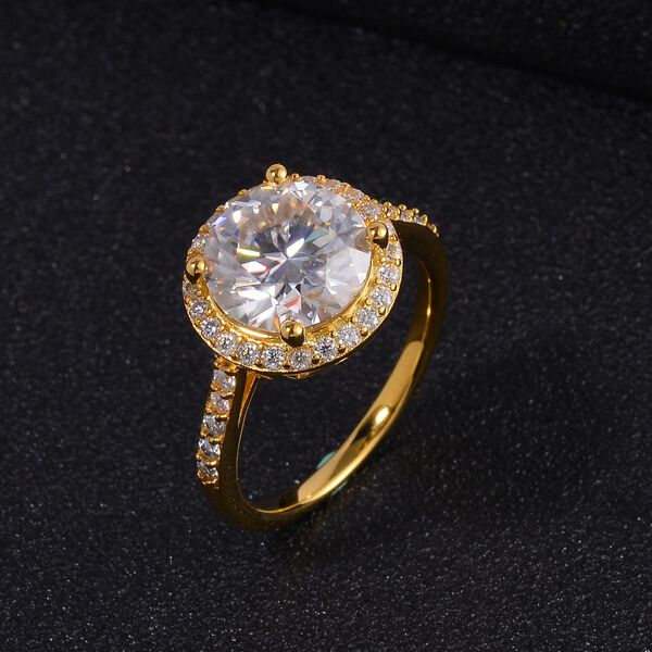 Moissanit Ring - 4,28 ct. image number 1