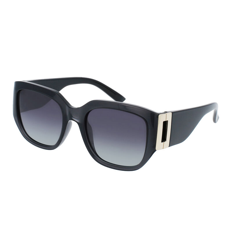 Sonnenbrille, Schwarz mit Design image number 0