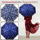 Farbwechselnder Regenschirm, marineblau image number 2