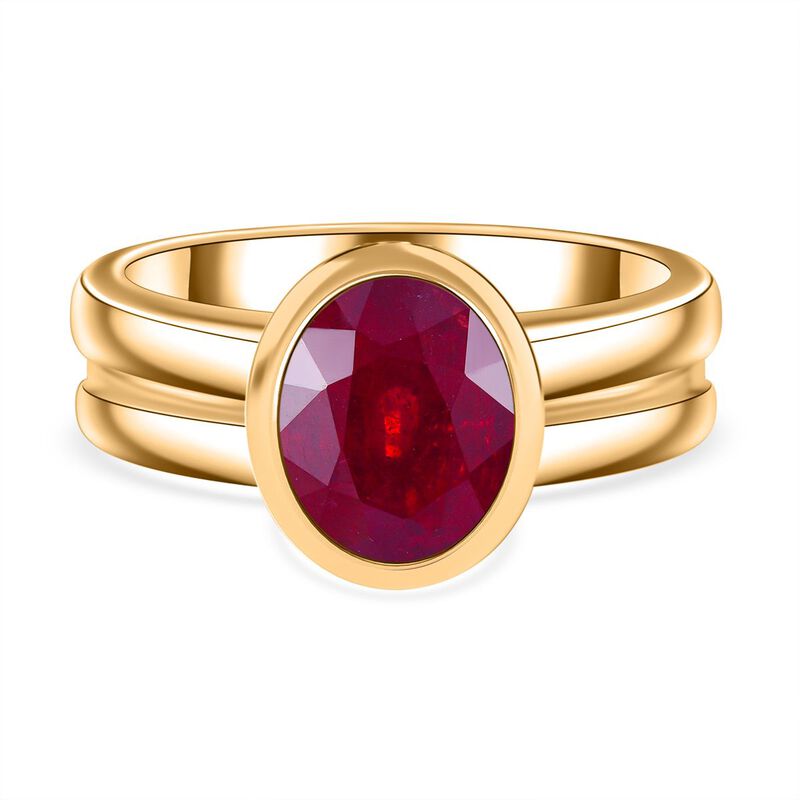 Afrikanischer Rubin-Ring - 3 ct. image number 0