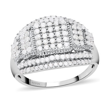 Weißer Diamant-Ring - 1 ct.