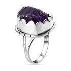 Afrikanischer Amethyst-Ring, 925 Silber  ca. 16,20 ct image number 4