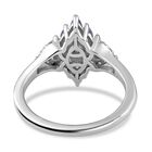 Tansanit und Zirkon Ring - 0,89 ct. image number 5