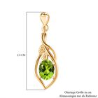 Peridot Ohrringe - 1,67 ct. image number 5