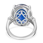 Kyanit und Zirkon Ring - 11,67 ct. image number 5