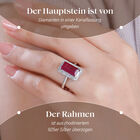 Afrikanischer Rubin und Diamant-Ring - 4,67 ct. image number 2