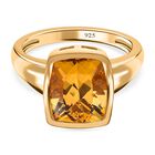 AA Premium brasilianischer Heliodor-Ring - 3,78 ct. image number 0