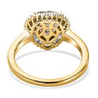 ILIANA AAA Turkizit und Diamant Ring in 750 Gelbgold - 2,33 ct. image number 7