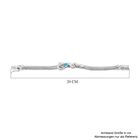 Royal Bali Kollektion- Sleeping Beauty Türkis Armband, 19 cm - 0,68 ct. image number 5