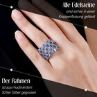 Tansanit und Zirkon Ring - 5,75 ct. image number 2