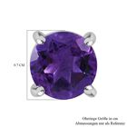 Afrikanische Amethyst-Ohrringe - 1,57 ct. image number 3