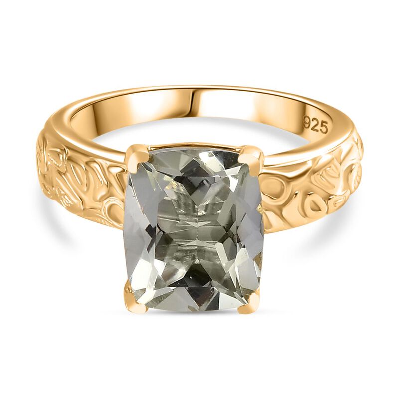 AA Prasiolith Ring - 3,85 ct. image number 0