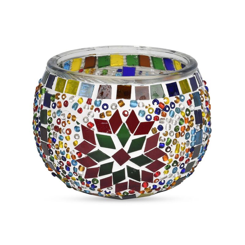 Mosaik Glass Duftkerze - Shangri La image number 0