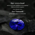 RHAPSODY AAAA Tansanit und VS EF Diamant Anhänger in 950 Platin - 5,59 ct. image number 3