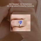 AA Tansanit und Diamant Ring in 585 Gold - 2,52 ct. image number 2